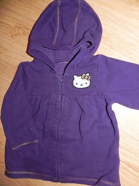 Tepláková súprava hrubšia - hello kitty, h&m,86