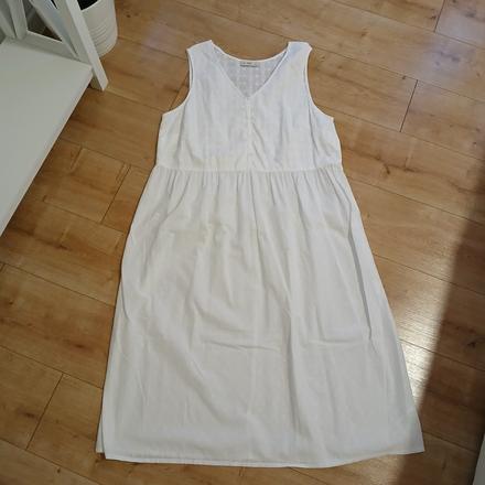 Bavlnené vyšívané dlhé šaty f&f, f&f,l