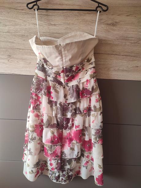 Kvetinové šaty, orsay,38