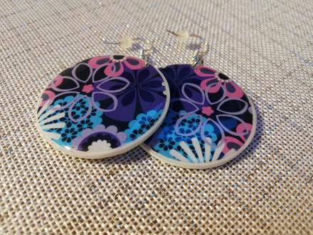 Handmade veľké náušnice, 