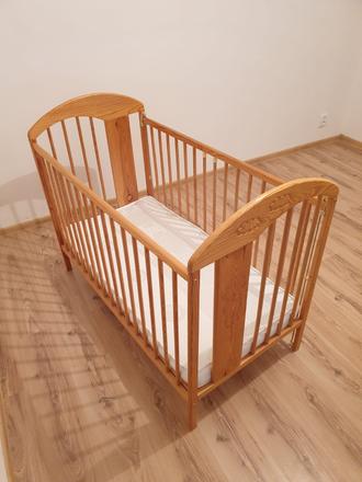 Detska postielka, šírka (cm): 60,dĺžka (cm): 120