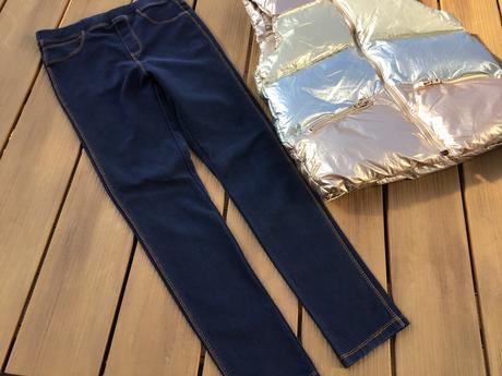 Modre jegginsy zara 140cm, zara,140