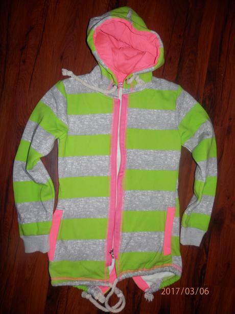 Hrubá mikina pre dievča, 158