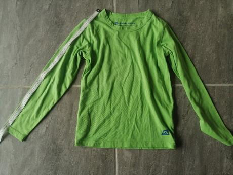 Jablkovozelené kvalitné tričko alpinepro 116-122, alpine pro,116