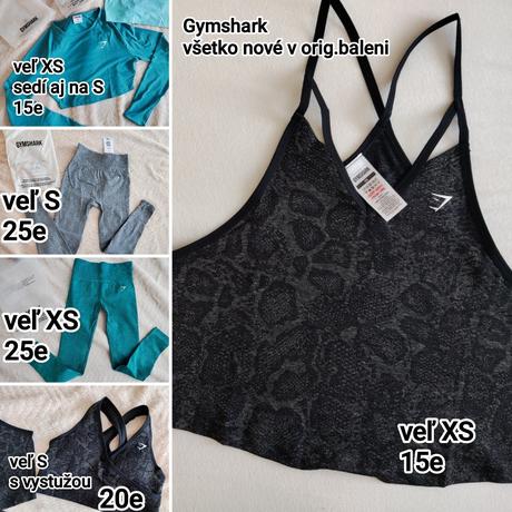Gymshark oblečenie xs,s nové, s / xs