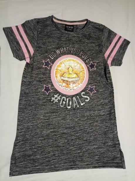 Tricko s flitrami 146/152, primark,152