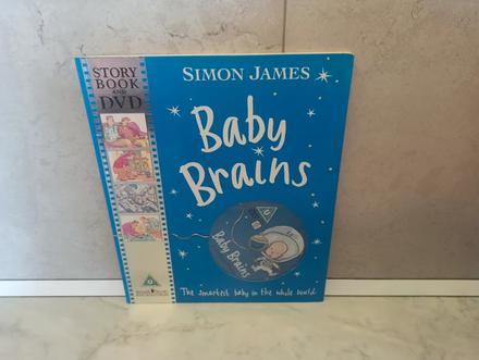 Simon james - baby brains + dvd,