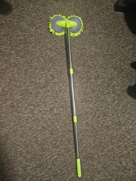 Dvojitý mop na umývanie auta, 