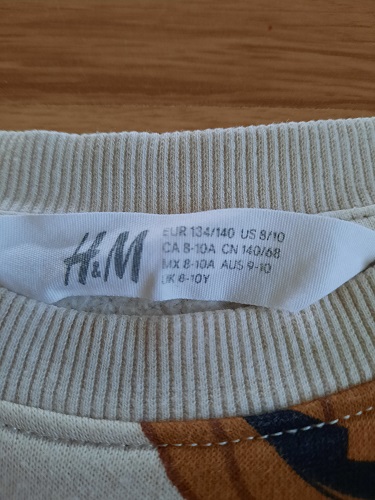 Mikina, h&m,140