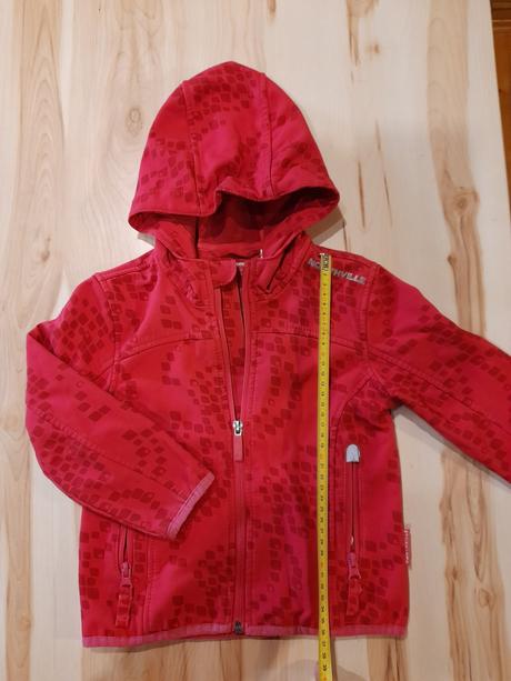 Softshellová bunda ružová, 98