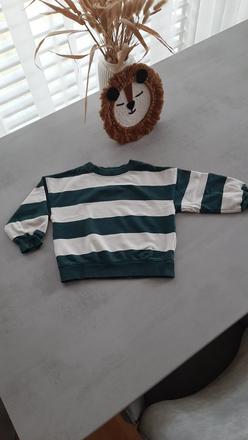 Mikina prúžkatá, h&m,98