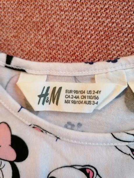 Tričká hm, h&m,104