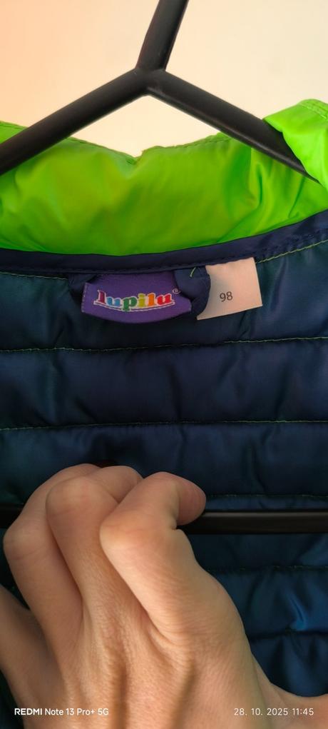 Prechodná vetrovka, lupilu,98