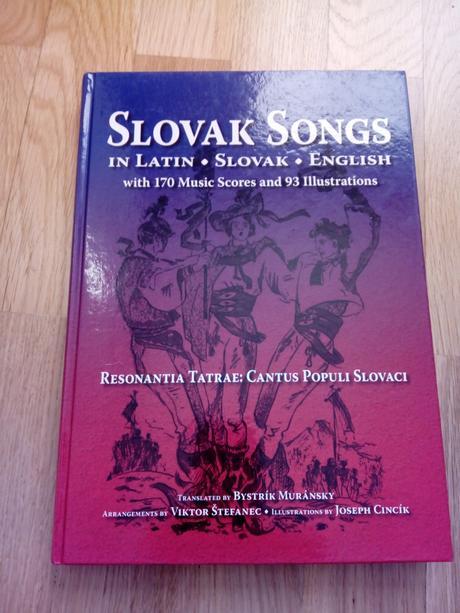 Kniha slovak songs, 