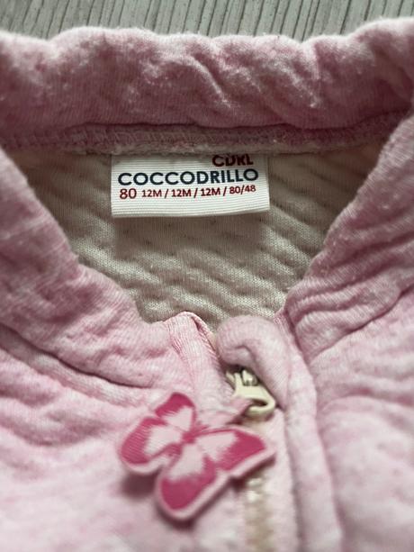 Rozkošná mikinka, coccodrillo,80