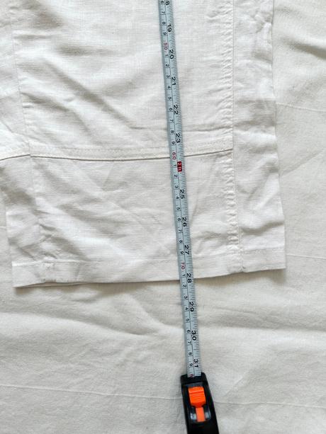 Ľanové 3/4 nohavice, xl