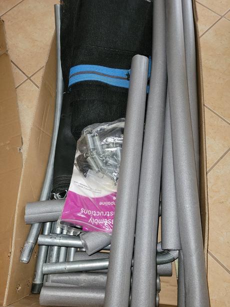 Trampolína veľ.140cm od3 do6 rokov, plum,<150 cm