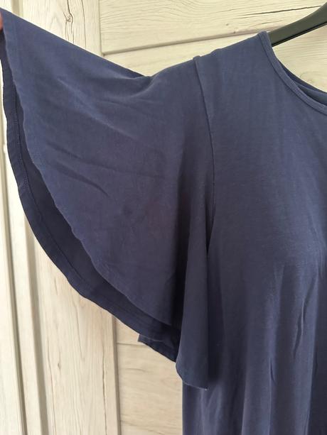 Letné šaty s volánovými rukávmi, m