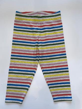 3/4 pruhované legínky, mini boden,146 / 152