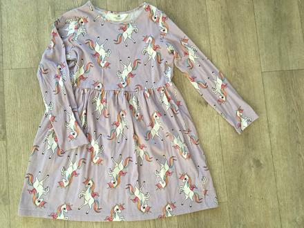 Dievčenské šaty zn. h&m, h&m,134
