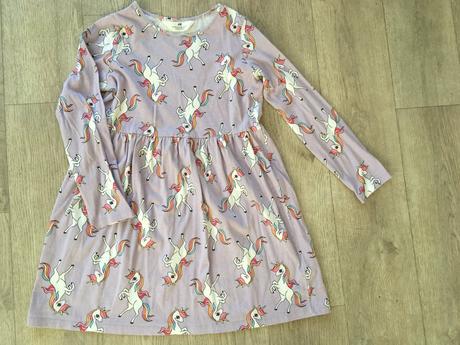 Dievčenské šaty zn. h&m, h&m,134
