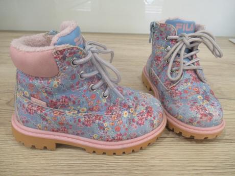 Zateplené topánočky, č. 23, zn. fila, fila,23