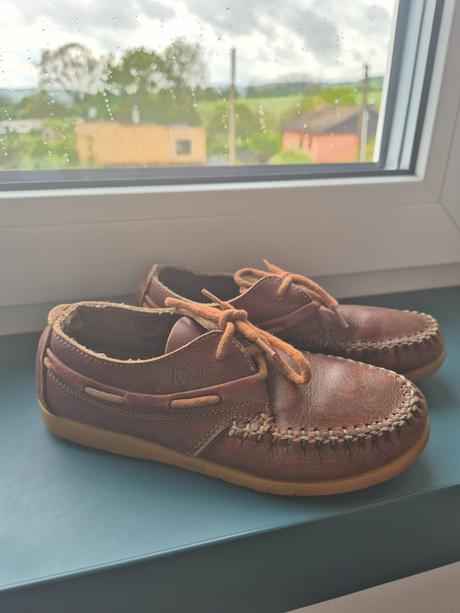 Kožené topánky č.32, 32