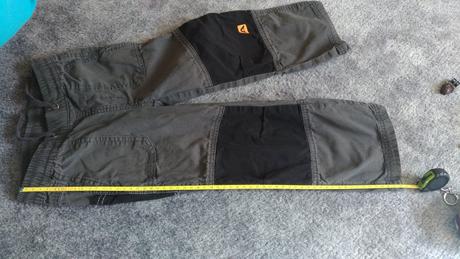 Bavlnené turistické nohavice, alpine pro,104