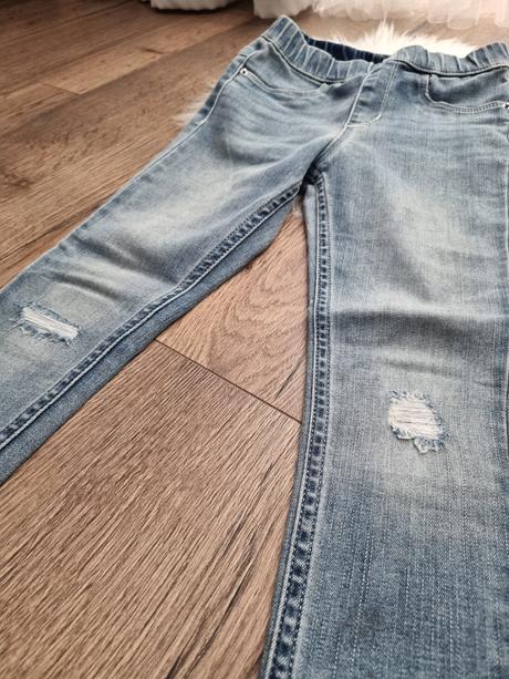 Leginy / rifle h&m 110 modre, h&m,110