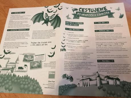 Spoločenská hra cestujeme po hradoch a zámkoch, 