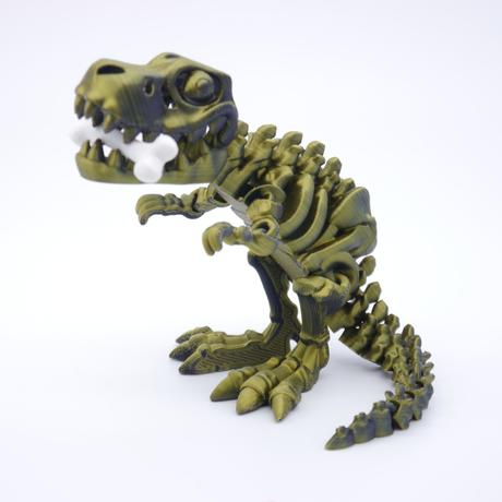 T-rex dinosaurus 3d tlačená postavička,