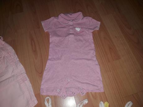 Letny mix oblecenia pre dievcatko, 68–80