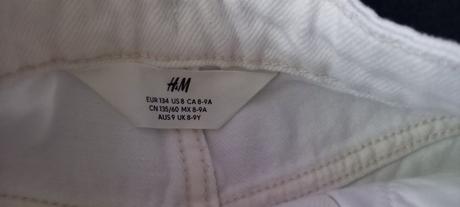 Krátke nohavice, h&m,134