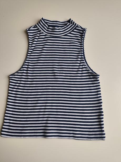 Dievčenský crop top, h&m,164