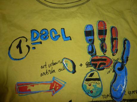 Chlačenské tričko desigual, desigual,164