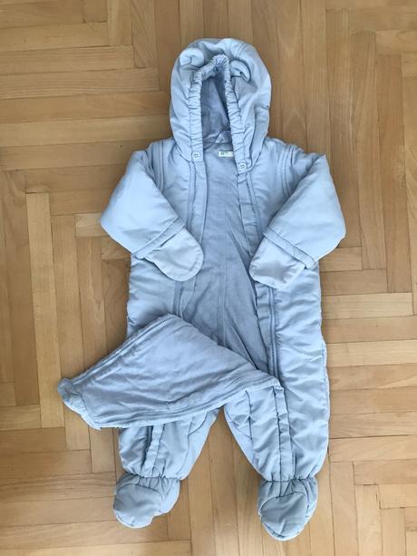 Zimný overal benettonbaby, benetton,68