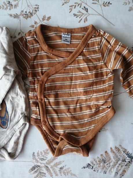 Sada 2 ks zavinovacích body s dlhým rukávom, dopodopo,56