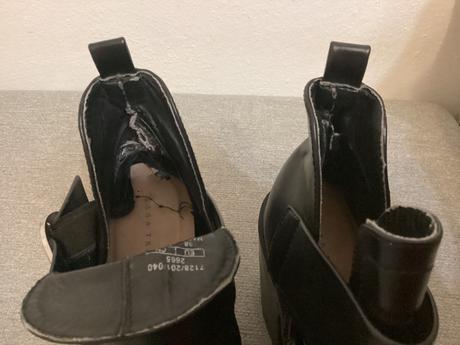 Topánky zara - vnútri poškodené, zara,38