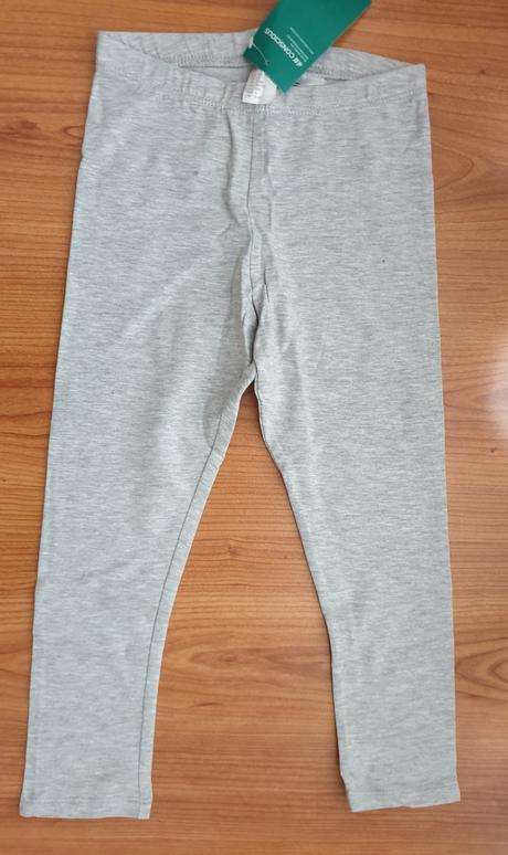 Dievčenské leginky z organickej bavlny, h&m,98