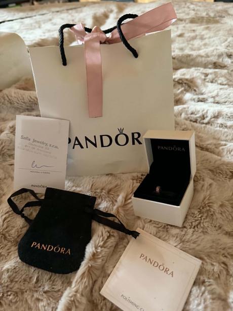 Pandora original privesok-koralka kruzok zirkony, pandora