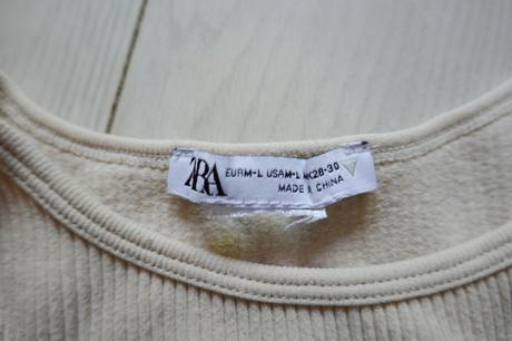 Vrúbkované body zara m-l, zara,m