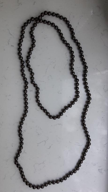 Kvalitné perličky tmavohnedé,