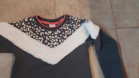 Teplé šaty - tunika, 128