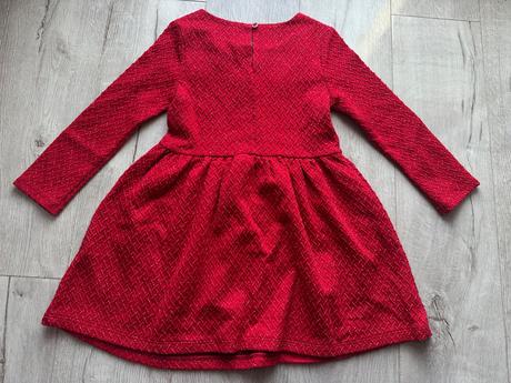 Vianočné/zimné šaty, f&f,110