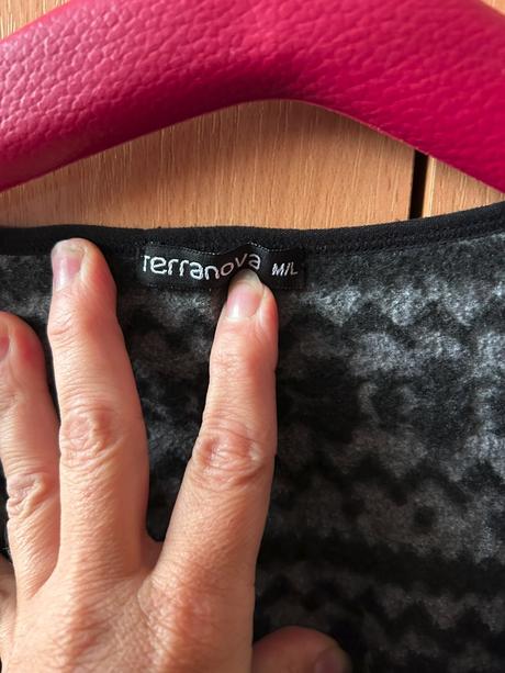 Teplé elastické šaty / tričko veľ. m/l, terranova,m