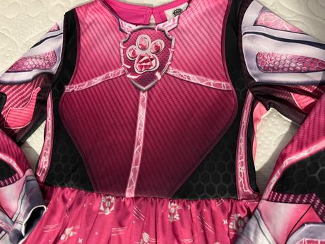 Šaty paw patrol + maska vek 6-7 rokov,