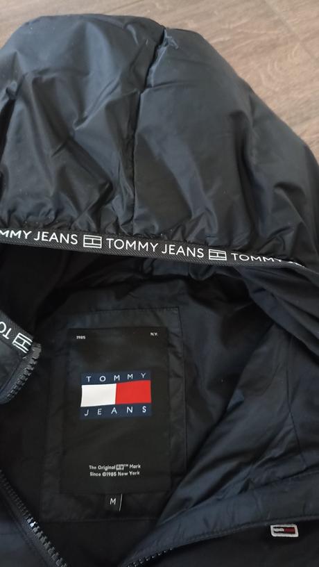 Tommy jeans prechodna bunda, tommy hilfiger,m
