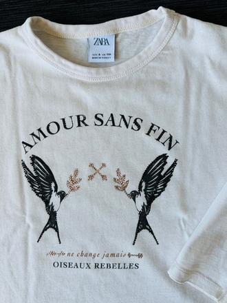 Hrubšie tričko zara 116, zara,116