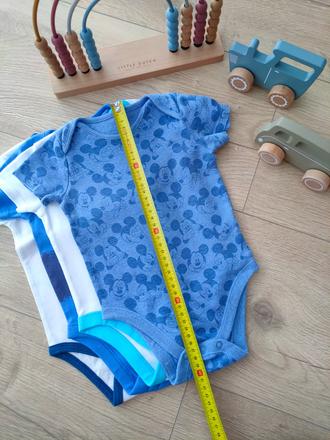 4x letné chlapčenské body, veľ. 74 - 80, 74