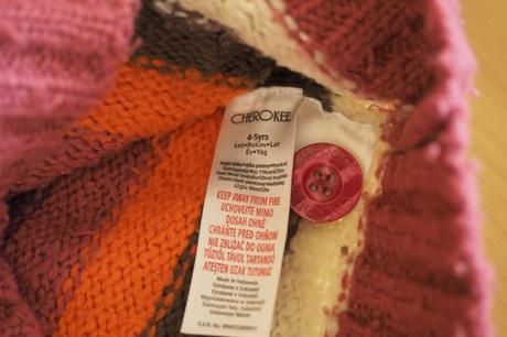 Dievčenský svetrík s kapucňou na gombíky, cherokee,104